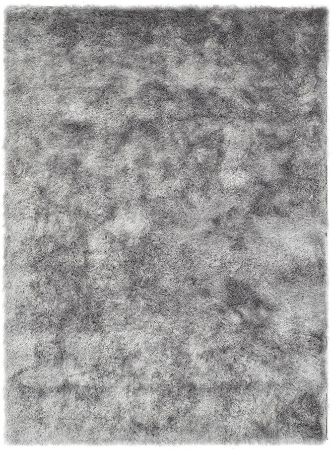 Fairmont Park Sedgley Rectangle Shag Silver Rectangle 80 x 150cm
