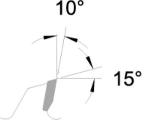 EDESSÖ Kreissägeblatt Präzision Trennschnitt UW, HW 250x3,2/2,2x30 Z=42 UW (34025030)