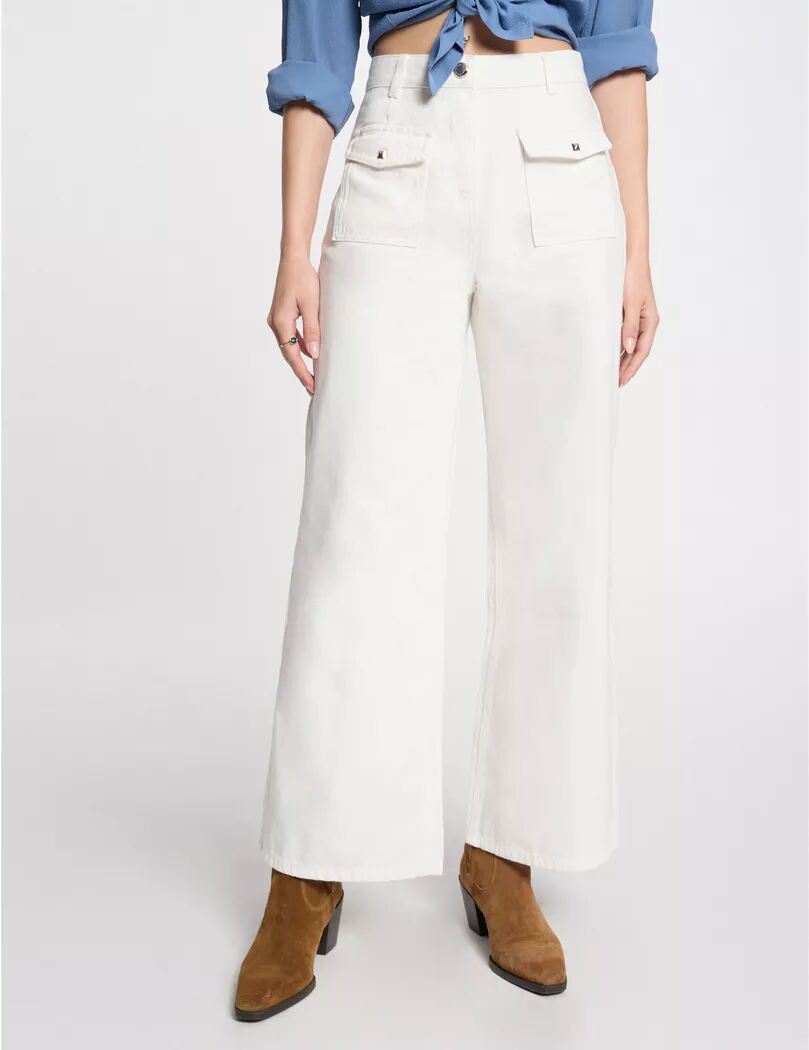 Morgan - Jeans, für Damen, Leinen, Größe 36