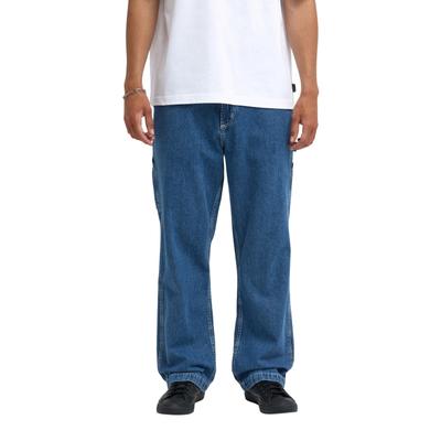 Straight-Jeans BILLABONG "Bad Dog Workwear Denim", Herren, Gr. 30S, Normalgrößen, blau (ocean wash), Obermaterial: 80% Baumwolle, 20% Baumwolle., Jeans Straight-Jeans