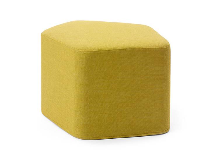 Softline Hocker Lake grün, Designer busk+hertzog, 63x40x52 cm