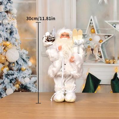 ModernMart Santa Claus Christmas Decorations, Layout Window Decoration, Holiday Decoration Ornaments a024