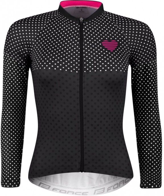 Force Maglia ciclismo  donna POINT LADY manica lunga
