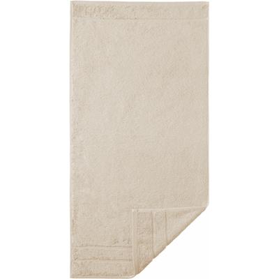 Handtücher EGERIA "Prestige", beige, B:50cm L:100cm, Walkfrottee, Obermaterial: 100% Baumwolle, Handtücher, Uni Programm mit Streifenbordüre, SUPIMA Baumwolle