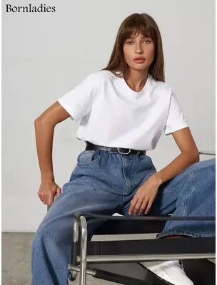 Inspire Daily Merch Summer Cotton Women's Casual Short Sleeve T Shirt Loose Fit & Stylish Basic Top For Everyday Wear crescent Grey m