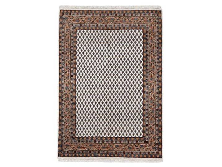 carpetfine Orientteppich Mir handgeknüpft 70x140 cm Creme