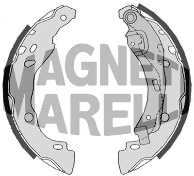 Magneti Marelli Bremsbacke 360219198308 Für Renault Trucks