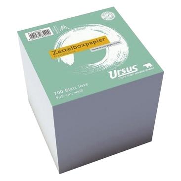Ursus Zettelboxpapier 70g 9x9x9cm (90 x 90 mm) (608822000)