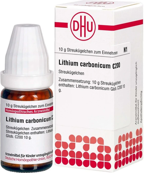 Lithium Carbonicum C 200 Globuli 10 g