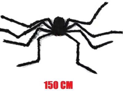 Inspire Essentials Giant Plush Halloween Spider Decoration 6