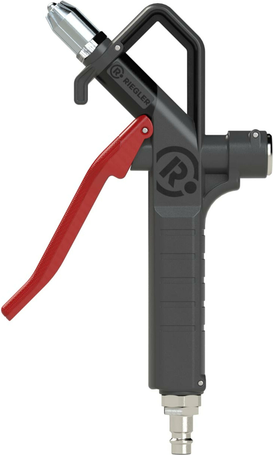 Riegler Blaspistole, Kunststoff, Sicherheitsdüse, oben anschließbar, Tülle LW 6 (BPKRSHDOALW6)