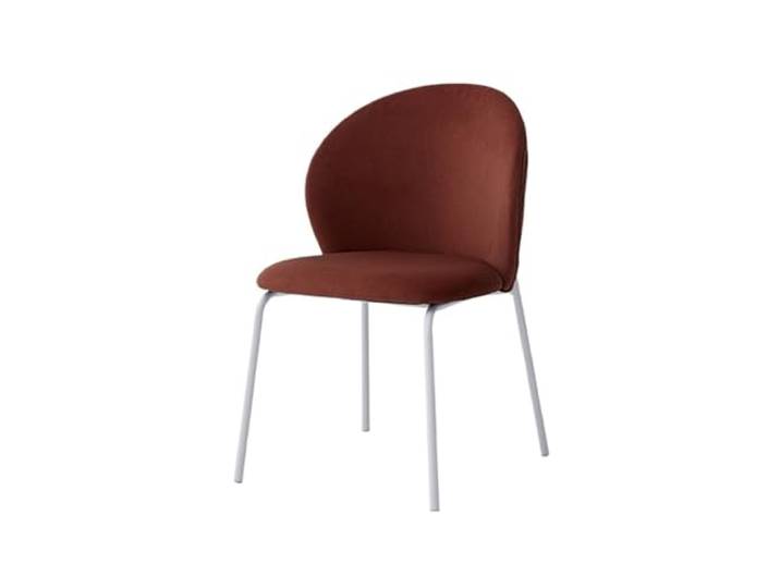 tDZP7yWpc Küchenstühle Esszimmerstühle, Moderne gepolsterte Seitenstühle, ergonomische Stühle mit Rückenlehne ohne Armlehnen, Mid Century Modern-Stühle, Küchen- und(Red)