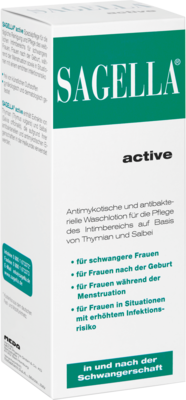 Cooper Consumer Health Deutschland GmbH SAGELLA active Pregnacare Waschlotion 100 ml 07495424