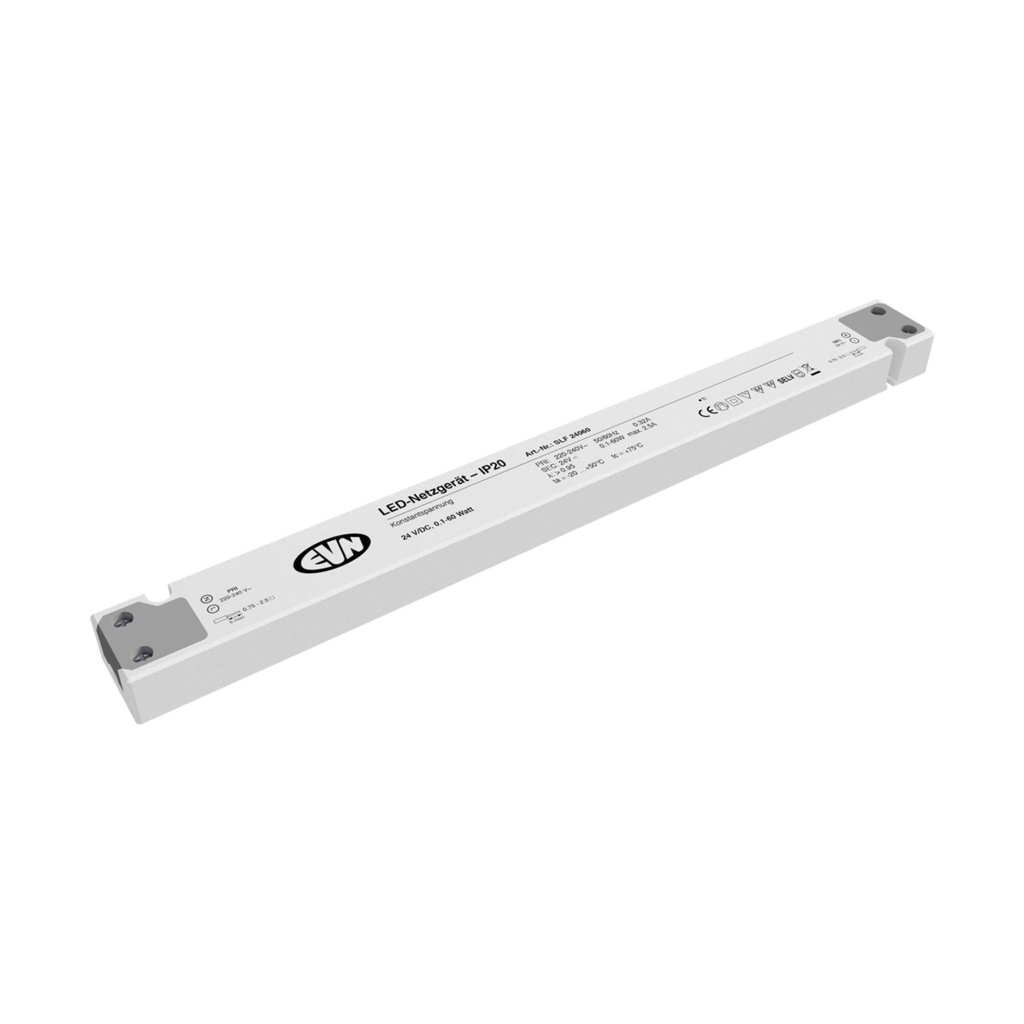 EVN Lichttechnik Netzgerät 24V/DC-0,1-60W IP20 SLF24060 ; evn_lichttechnik)
