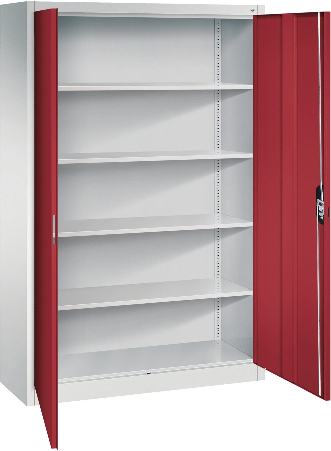 C+P Büroschrank Acurado, 1950x1200x400mm, 7035/3003 ; C + P Möbelsysteme (9460-000 S11078)