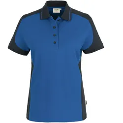 Damen Polo-Shirt "CONTRAST PERFORMANCE" 239 - 4XL - royal