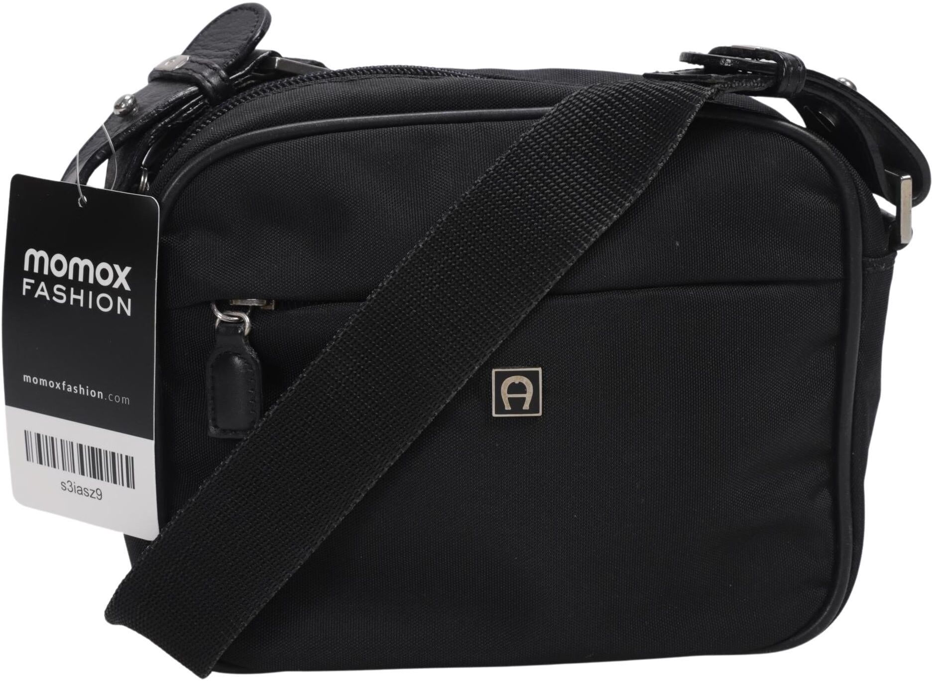 Aigner Damen Handtasche klein, Schwarz, kein / Etikett - Second Hand