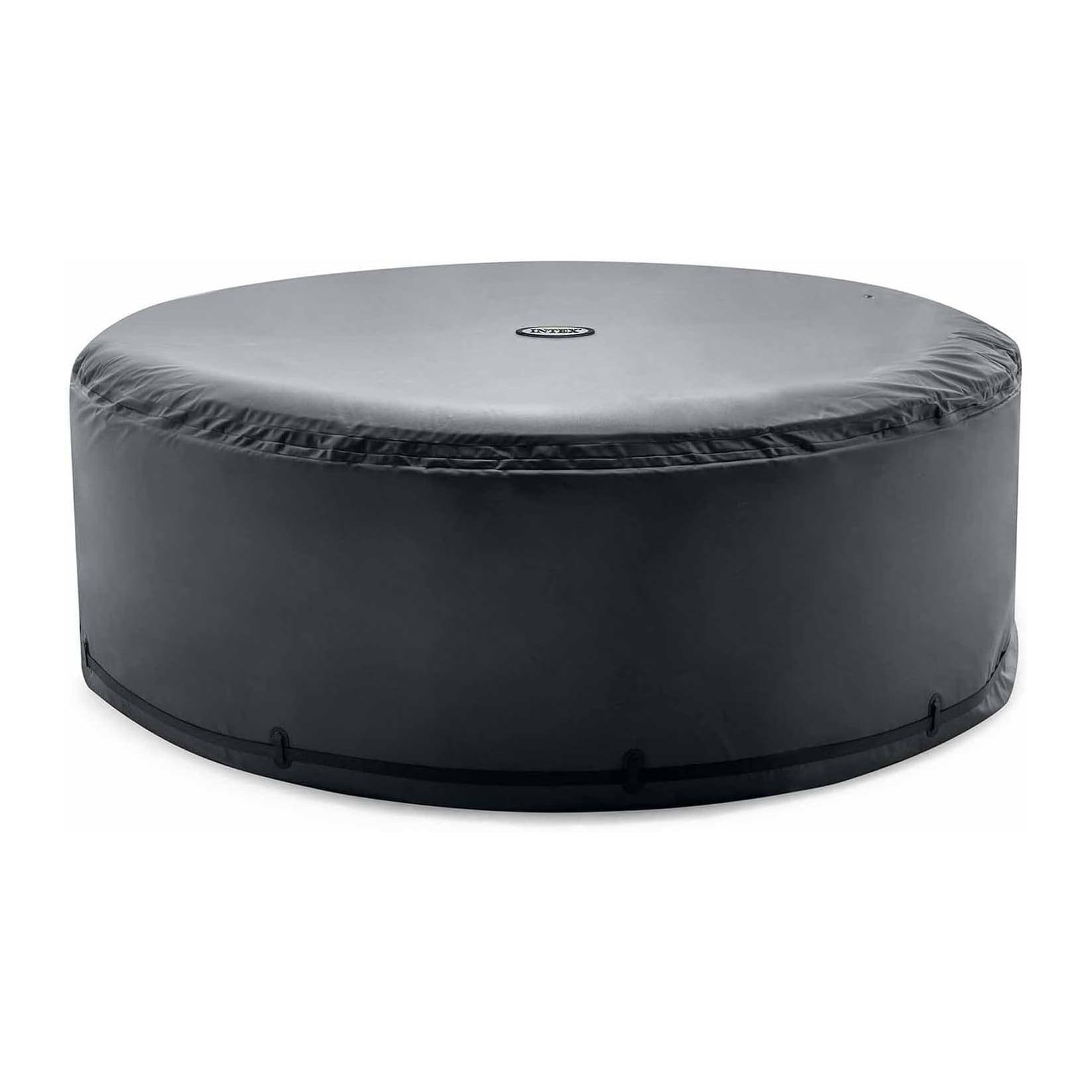 INTEX 28532 Whirlpool Abdeckung Spa rund energieeffizient 6 Personen 216 cm 28532 Engergiesparabdeckung