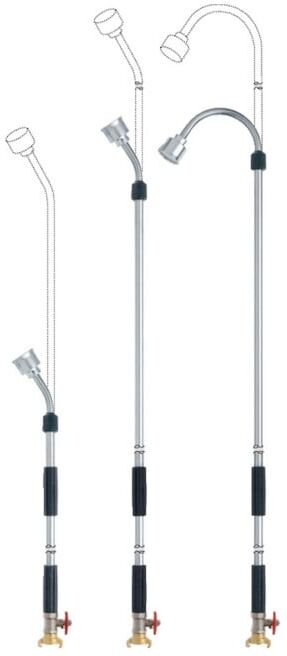 GEKA plus Appareil de coulée Vario 35Gr. Tube télescopique 80-140 cm LM (48.0480.9)