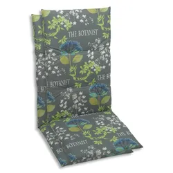 GO-DE Textil Sessel-Auflage 2er Set