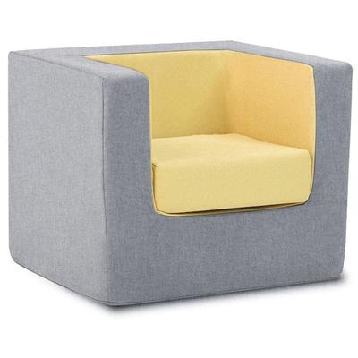 Monte Design Cubino Chair - Nordic Grey / Yellow