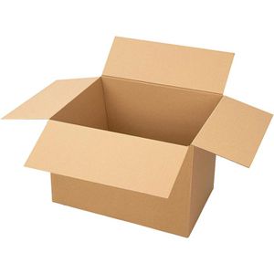 Smartboxpro Faltkartons 1-wellig, 20 Stück, braun, Innenmaße: 500 x 300 x 300mm