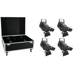 EUROLITE Set 4x LED THA-250F + Case