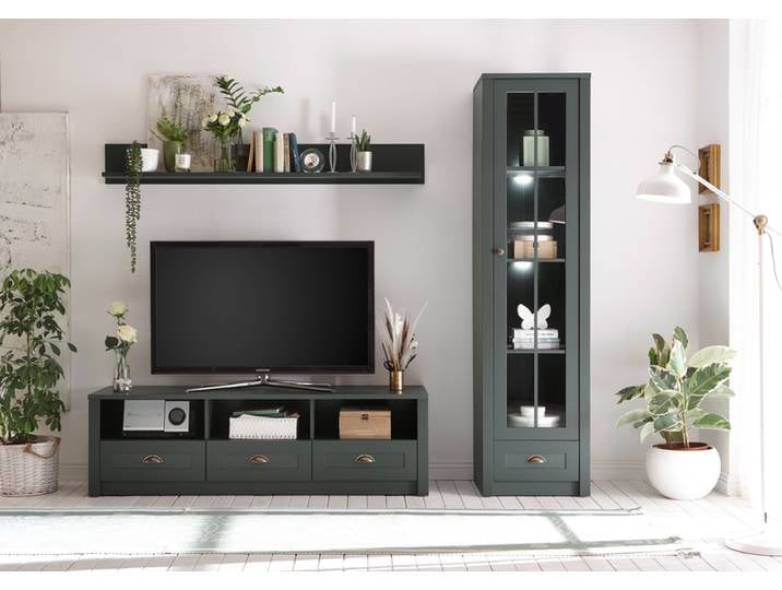 Wohnkombi A1 ASCOT 3-teilig 230x198 cm grün