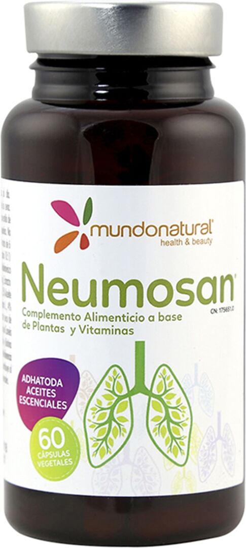 Mundo Natural 60 cápsulas Neumosan .