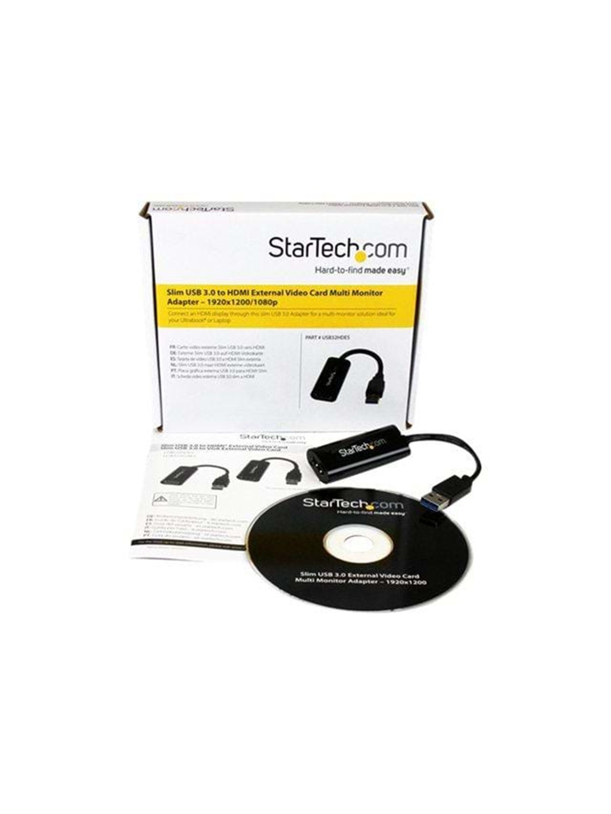 StarTech.com Slim USB 3.0 zu HDMI External Video Card Multi Monitor Adapter extern Videoadapter