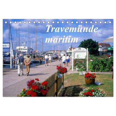 Travemünde maritim (Tischkalender 2027 DIN A5 quer), CALVENDO Monatskalender