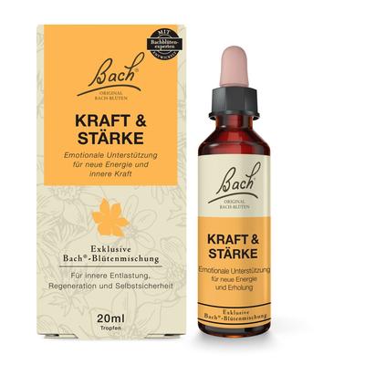 BACHBLÜTEN-Mischung Kraft & Stärke Tropfen 20 ml