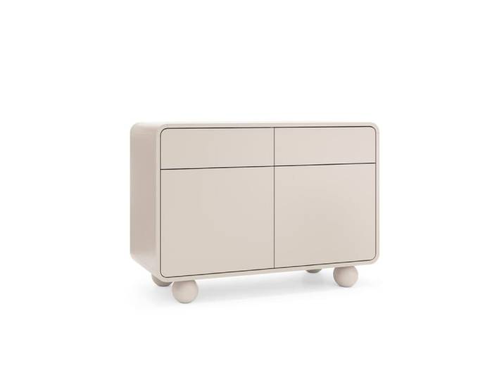Buffet cachemire 2 portes 2 tiroirs 108x75 cm
