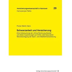 Schwarzarbeit und Versicherung, Fachbücher von Jan Lüttringhaus, Florian Martin Genz