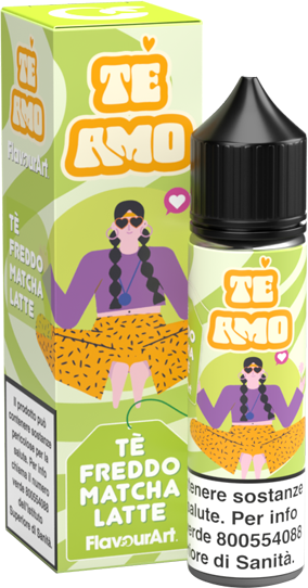 Flavourart The Freddo Matcha Latte Tè Amo Liquido Shot 20ml