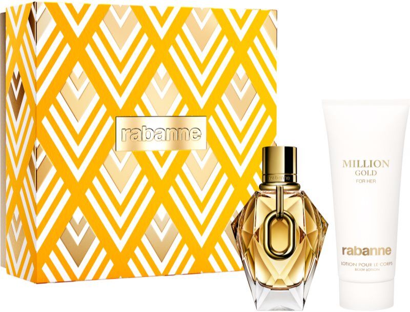 Rabanne Million Gold For Her coffret cadeau pour femme 1 pcs