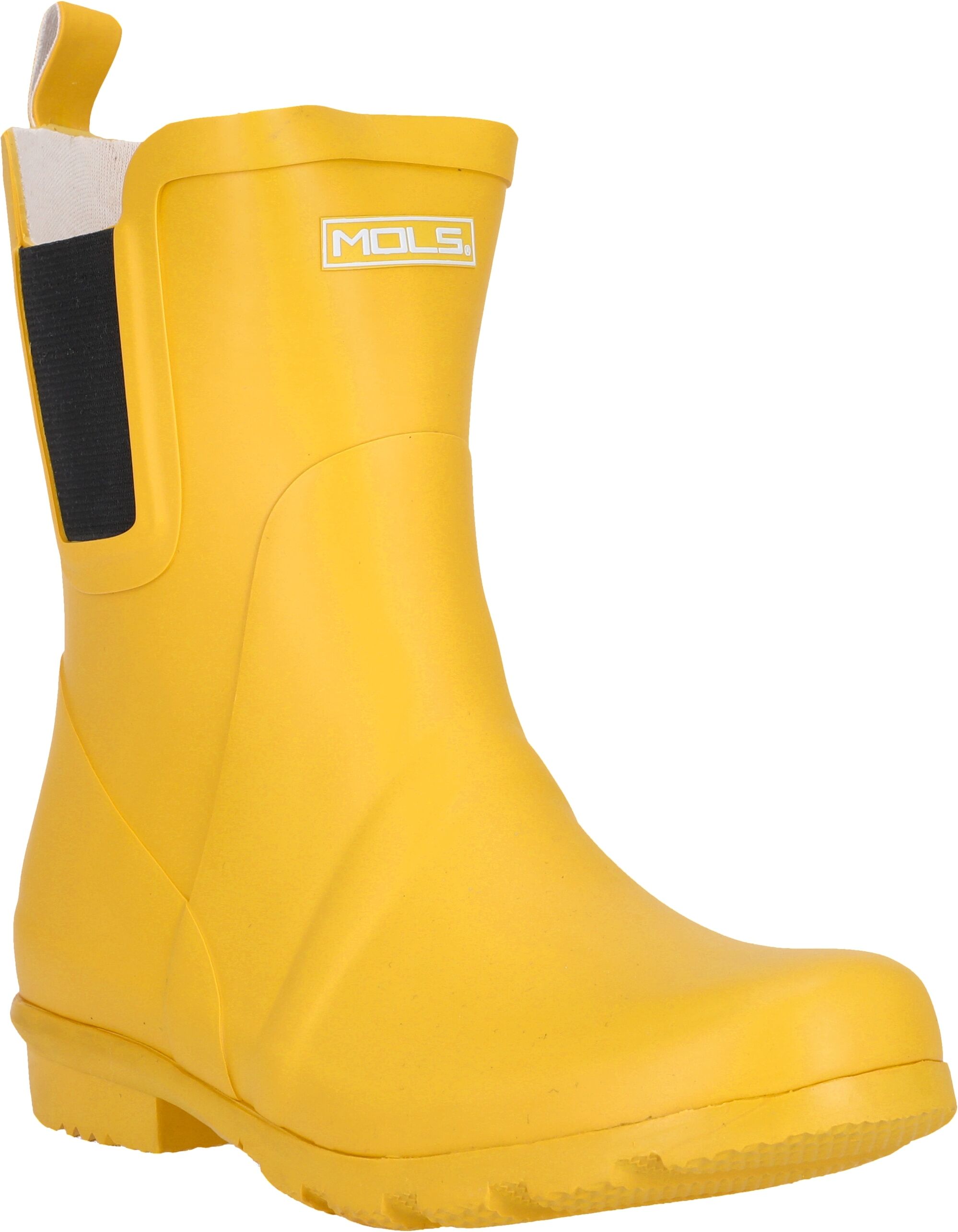 Gummistiefel MOLS "Suburbs W", Damen, Gr. 36, gelb, Naturkautschuk, Schuhe Gummistiefel, wasserdicht gelb 36