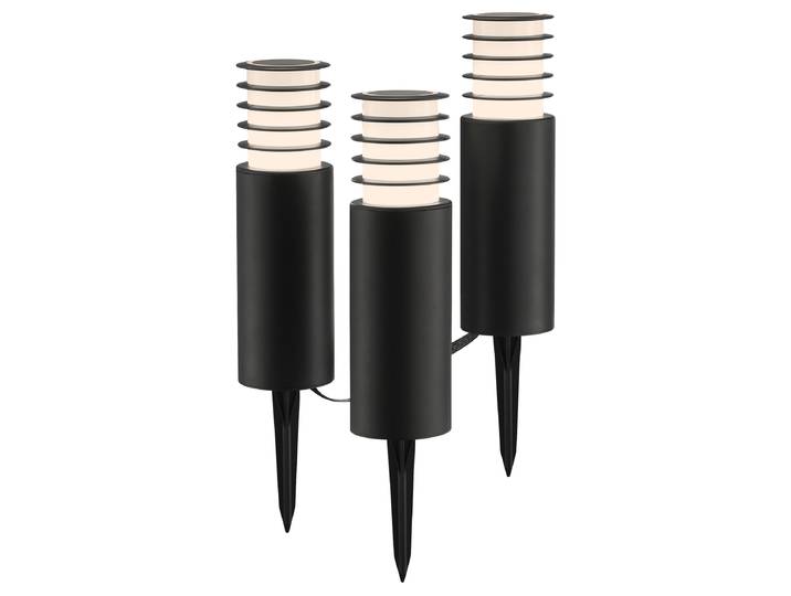 Lampe de chemin Ø 8cm Noir