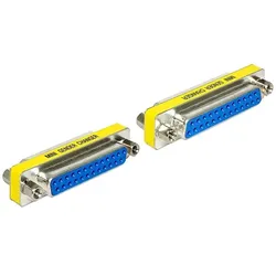 DELOCK Adapter D-Sub25 -> D-Sub25 Bu/Bu