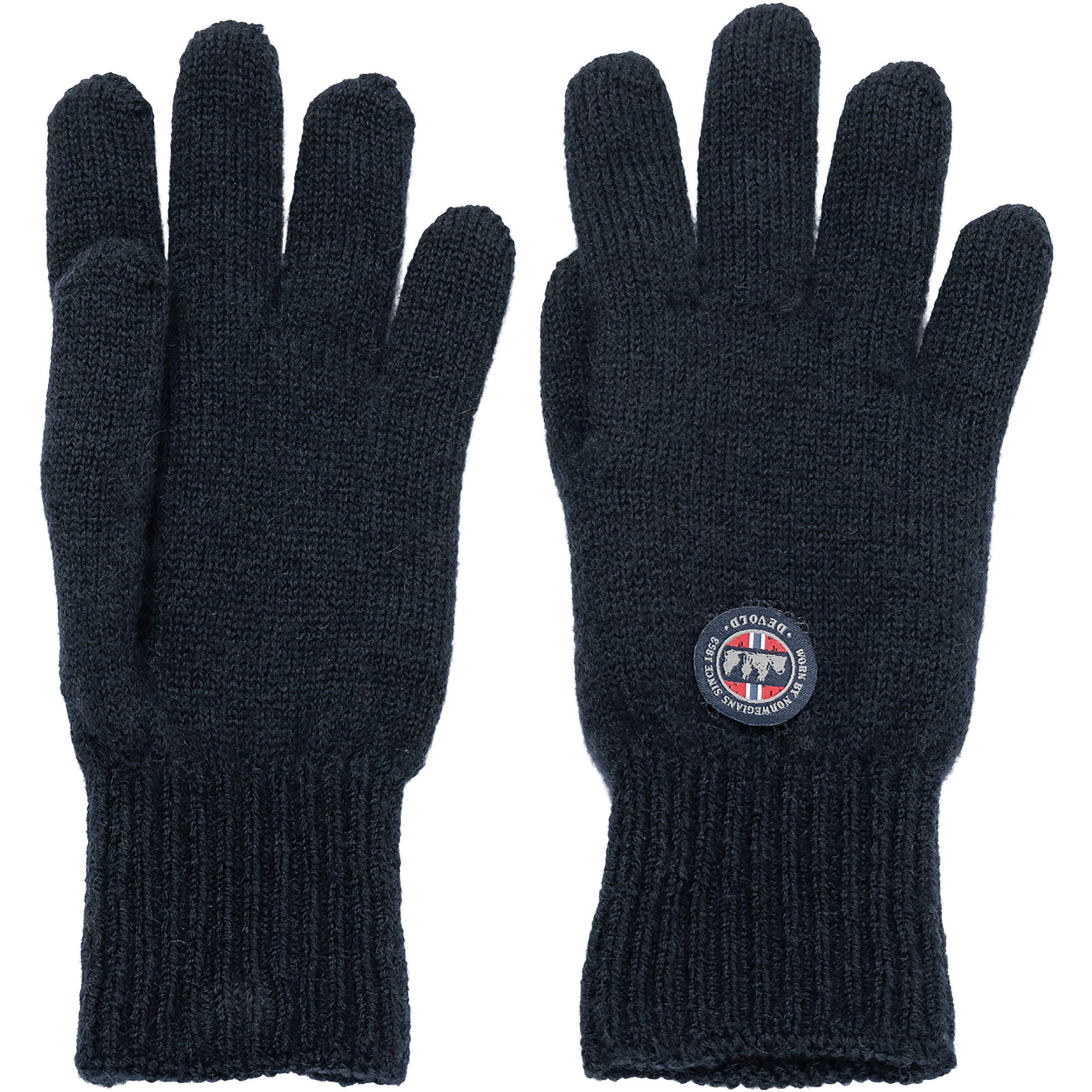 Devold Nansen Refined Fingerhandschuhe blau Größe L Trekking Widerstandsfähig