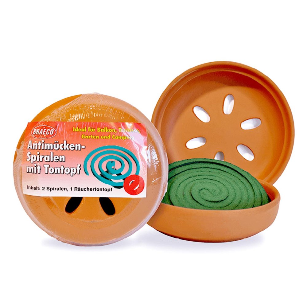 ALLPHARM Vertriebs GmbH Antimücken Spiralen mit Tontopf 00430574