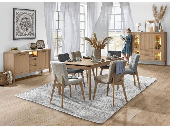 SANSIBAR LIVING Esstisch Esstisch SANSIBAR DORNUM H 76 cm Esszimmertisch