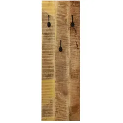 vidaXL, Kleiderhaken + Wandgarderobe, Lalinica (Massives Mangoholz (2 Stück))