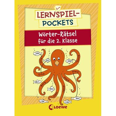 Lernspiel-Pockets - Wörter-Rätsel für die 2. Klasse, Taschenbuch von , Loewe, 978-3-7432-0172-9