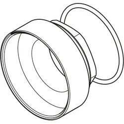 Duravit Kartuschenmutter 42x20x42 mm - T537690 T537690