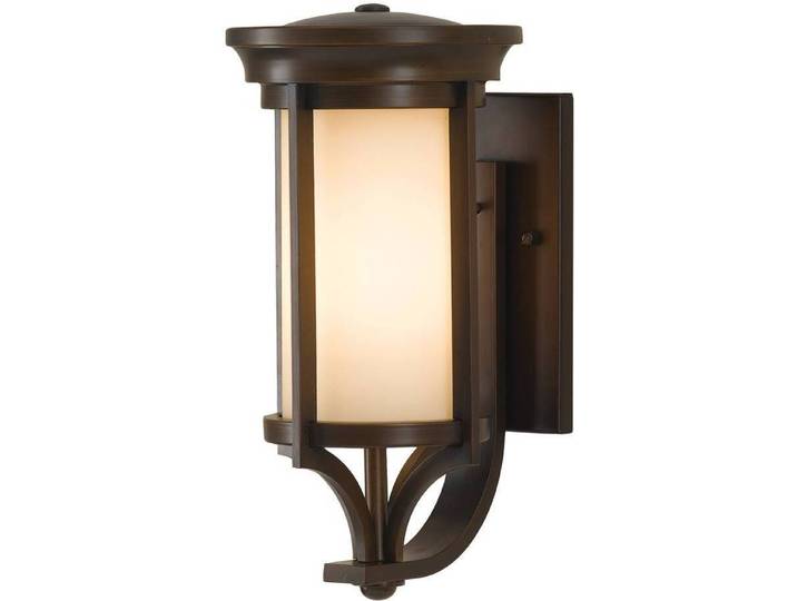 Elstead Merrill Außen-Wandleuchte E27 39cm Heritage Bronze IP44