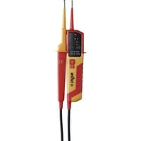 Spannungs- und Durchgangsprüfer 45216, Messgerät rot/gelb, 12 - 1.000 V AC