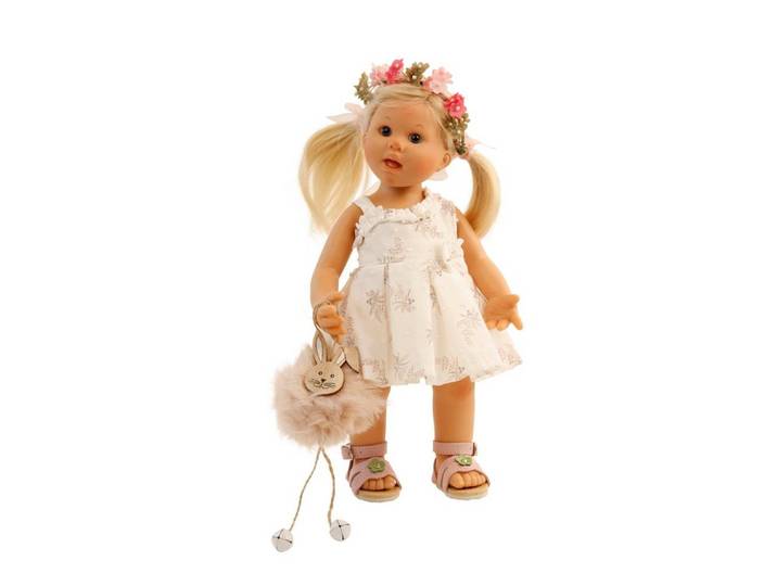 Schildkröt Anziehpuppe Müller Wichtel Emma, Sammlerpuppe 30 cm -wunderschön gekleidet, hübsch gekleidet