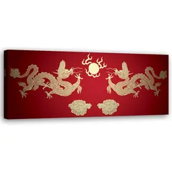WANDBILD orientalischer drache