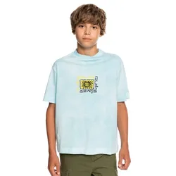 Quiksilver Kinder T-Shirt Slow Dive hellblau - 10 - 10